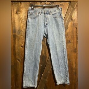 Men’s Levi’s 505 Straight Leg, 33x30, smoke free home